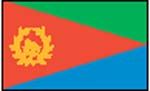 Flag: Érythrée