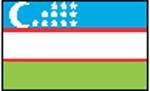 Flag: Ouzbékistan